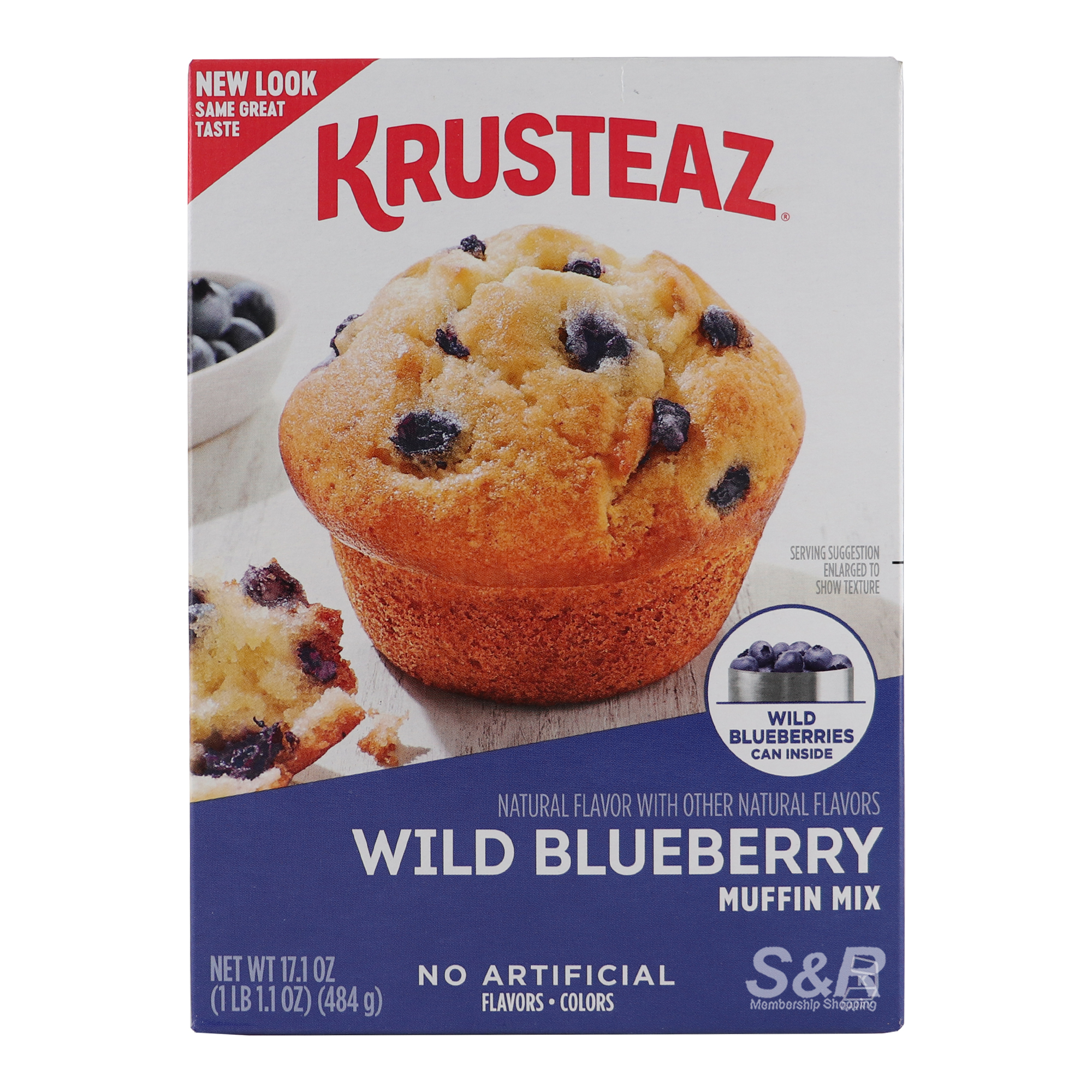 Krusteaz Wild Blueberry Muffin Mix 484g Krusteaz Wild Blueberry Muffin Mix 484g